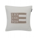 Funda de Cojín Lexington Logo Punto Beige