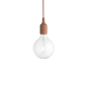 Lámpara Colgante E27 Terracota