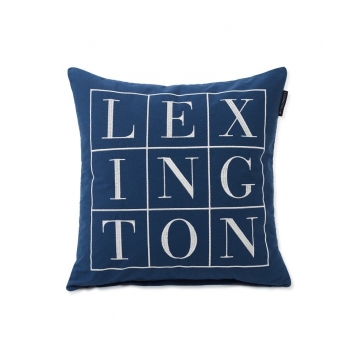 Coixí Lexington Logo Cotton Twill Blau