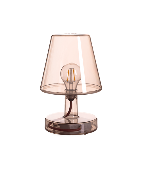 Transloetje Lámpara de mesa Fatboy marrón